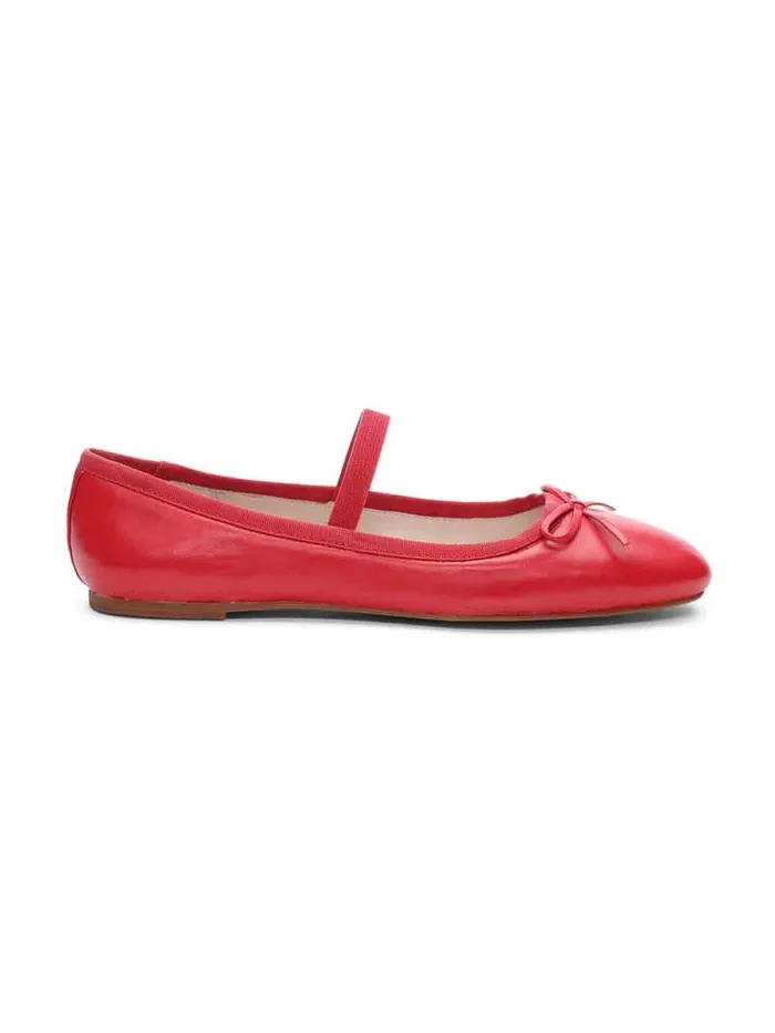 Women Facile Ballet Flat Red Sanctuary Clothing Ballet Flats