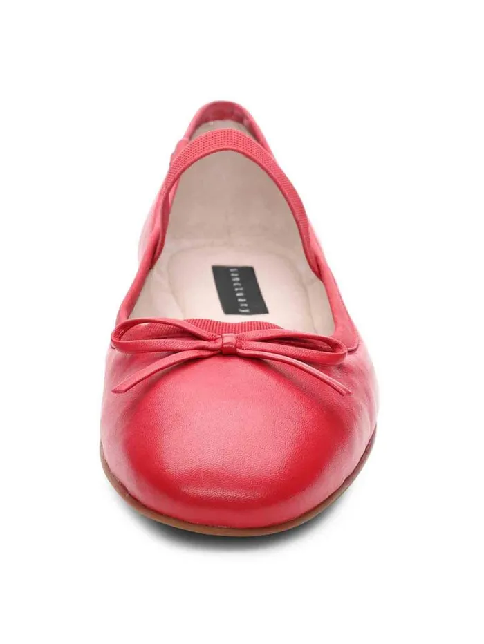 Women Facile Ballet Flat Red Sanctuary Clothing Ballet Flats