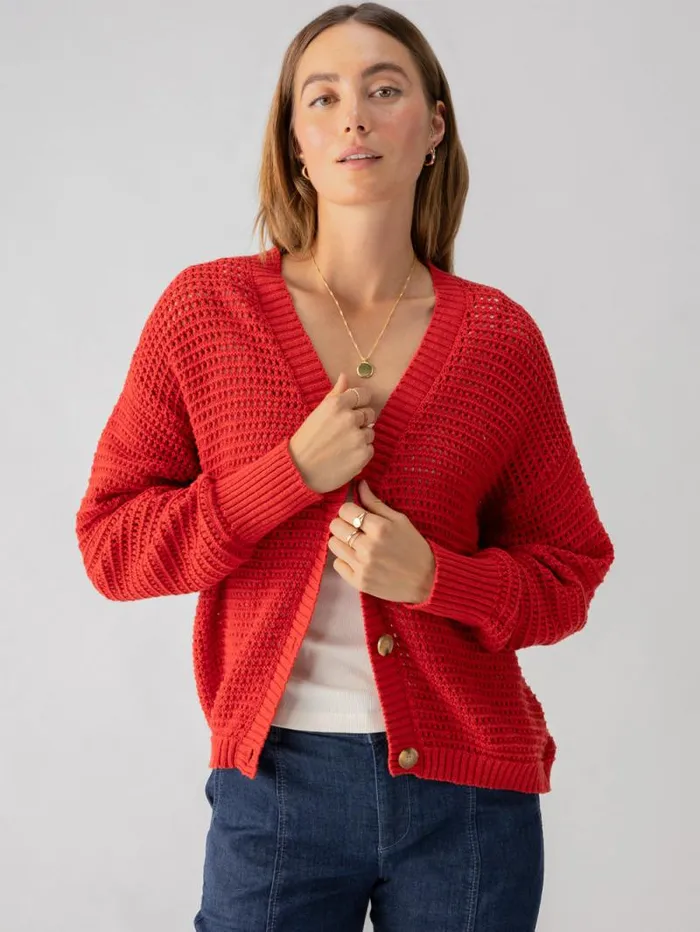 Women Falling For Fall Cardi Cherry Red Sanctuary Clothing Sweaters and Cardis Women Falling For Fall Cardi Cherry Red Sanctuary Clothing Sweaters and Cardis