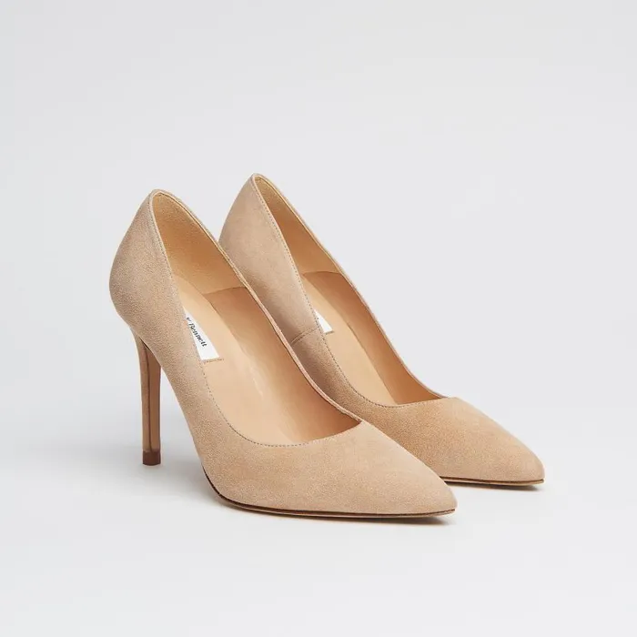Women Fern Beige Suede Pointed Toe Courts Beige LKBennett Court Shoes Women Fern Beige Suede Pointed Toe Courts Beige LKBennett Court Shoes