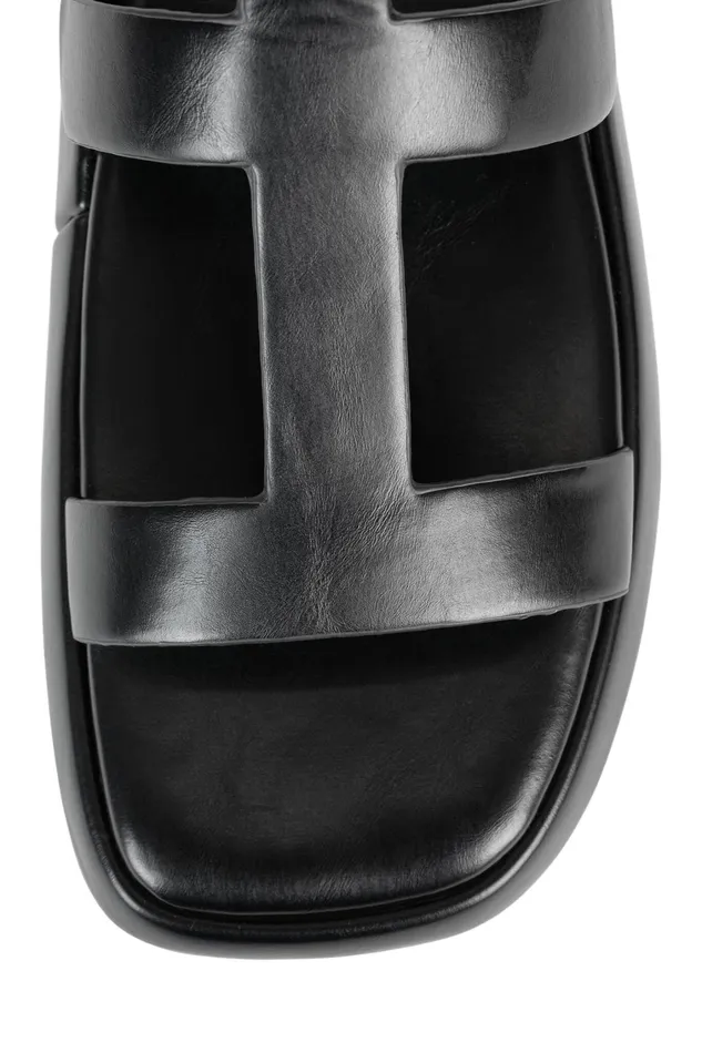 Women Flat Jeffrey Campbell BOLO Dark Natural