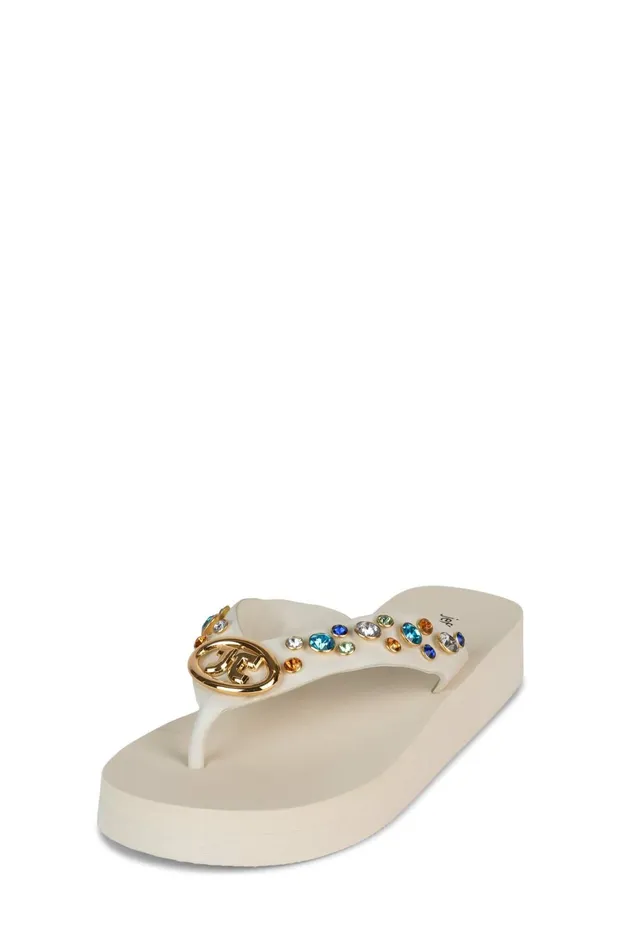 Women Flat Jeffrey Campbell ICONICS Pink Multi