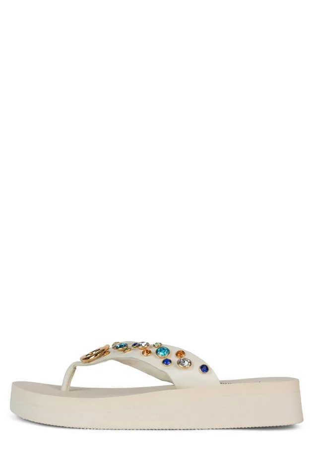 Women Flat Jeffrey Campbell ICONICS Pink Multi
