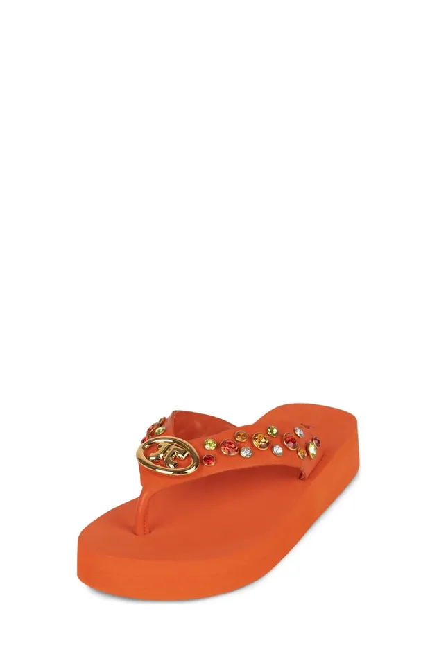 Women Flat Jeffrey Campbell ICONICS Pink Multi