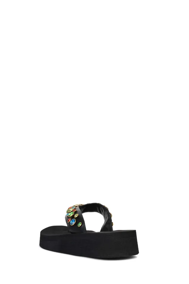 Women Flat Jeffrey Campbell ICONICS Pink Multi