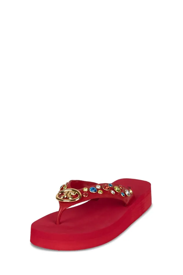 Women Flat Jeffrey Campbell ICONICS Pink Multi