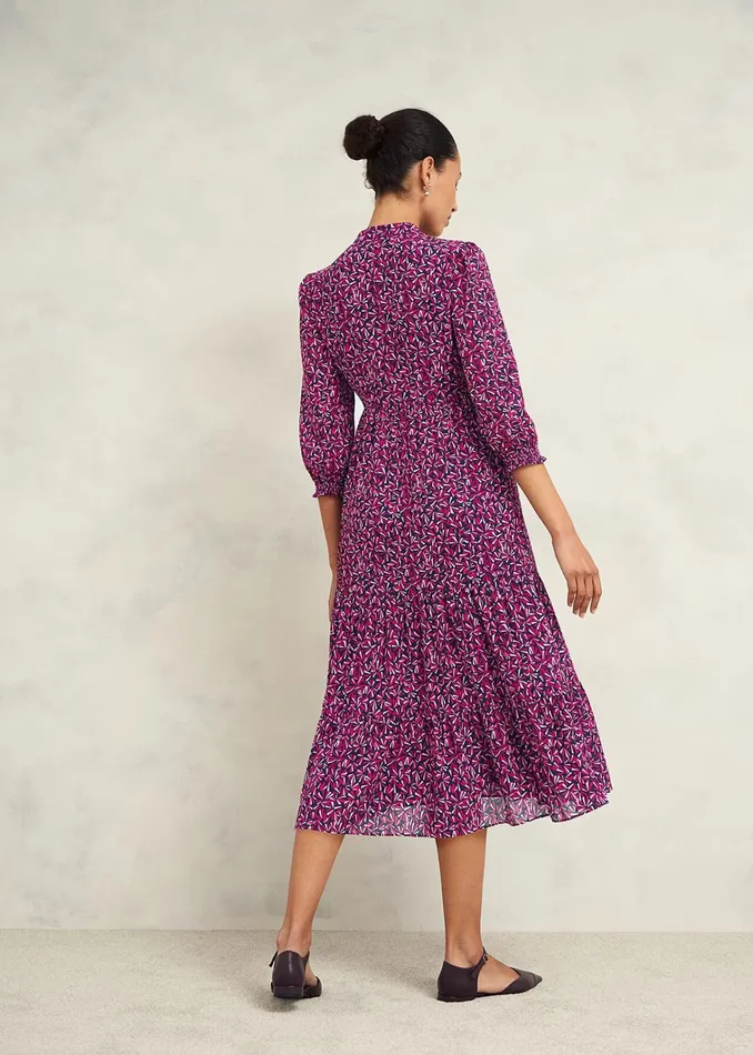 Women Freda Dress Navy Multi Hobbs Dresses and Jumpsuits
