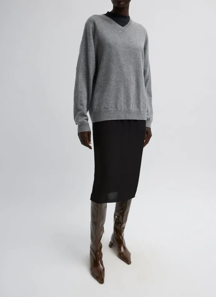 Women Fundamentals Tibi The Slip Skirt Black