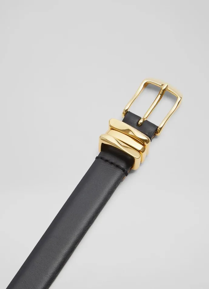 Women Georgette Black Leather Belt LKBennett Belts Women Georgette Black Leather Belt LKBennett Belts