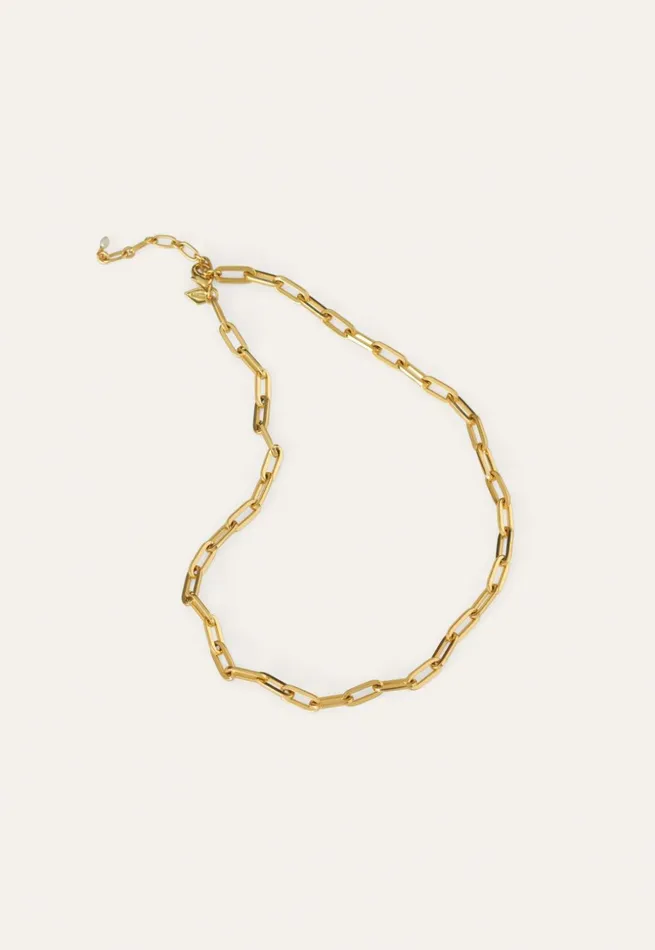 Women Goldlink Necklace Gold Poetry Fashion Jewellery