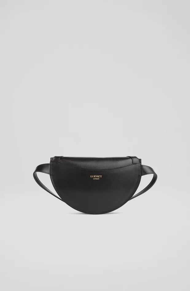 Women Greta Black Leather CrossBody Bag LKBennett CrossBody Bags Women Greta Black Leather CrossBody Bag LKBennett CrossBody Bags