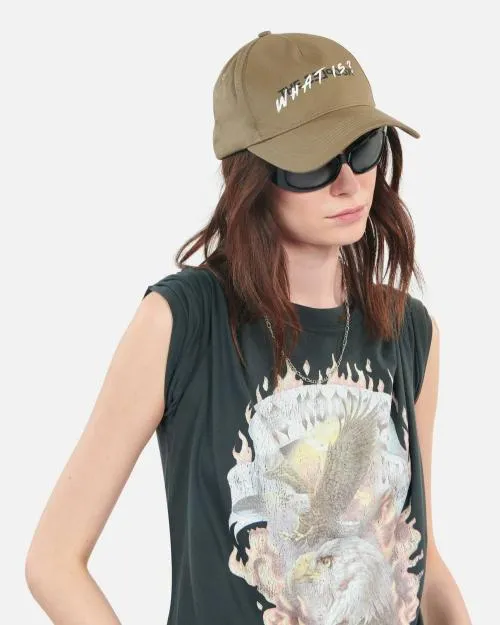 Women Hats and Caps The Kooples Khaki What Is Cap Olive