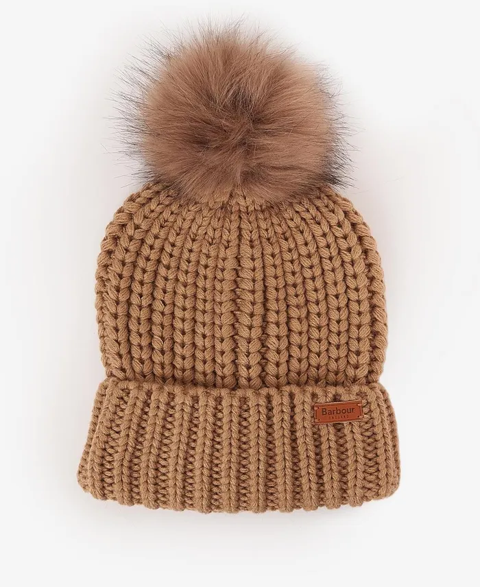 Women Hats Barbour Saltburn Beanie and Scarf Gift Set Mink Women Hats Barbour Saltburn Beanie and Scarf Gift Set Mink