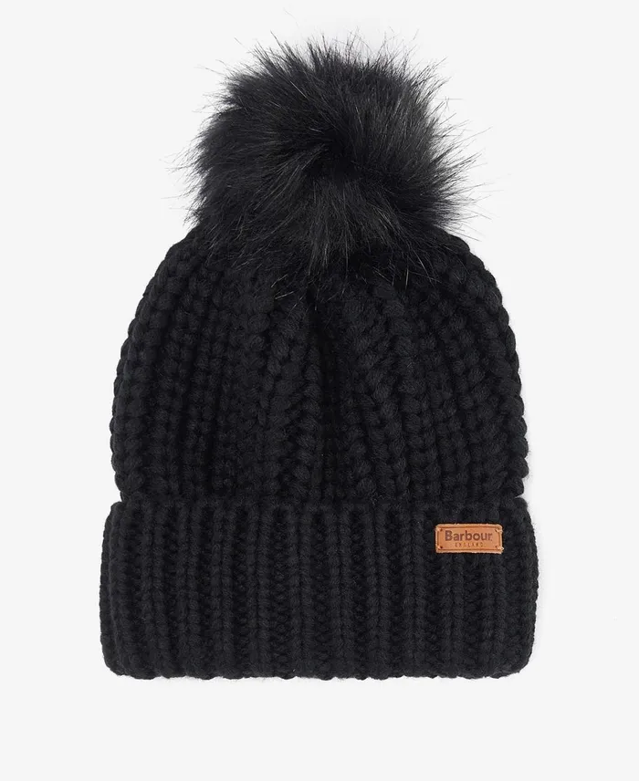Women Hats Barbour Saltburn Beanie Hat Mink