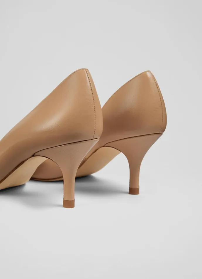 Women Hazel Beige Leather D039Orsay Courts Beige LKBennett Court Shoes Women Hazel Beige Leather D039Orsay Courts Beige LKBennett Court Shoes