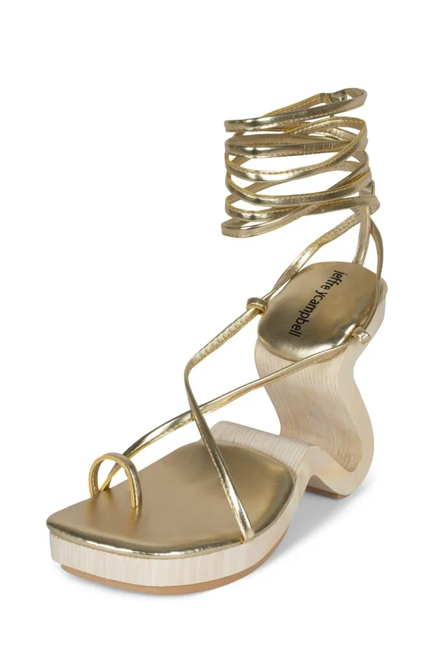 Women Heel Jeffrey Campbell ALLTHAT White