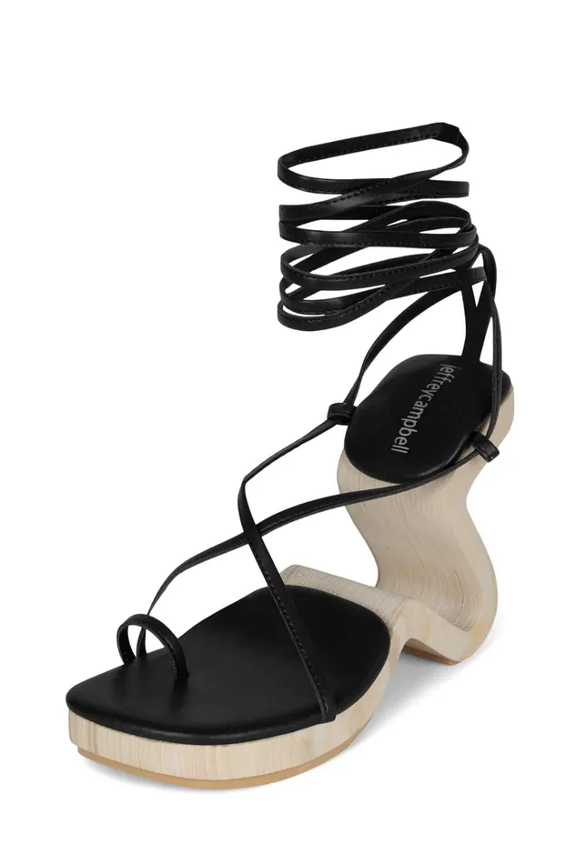 Women Heel Jeffrey Campbell ALLTHAT White