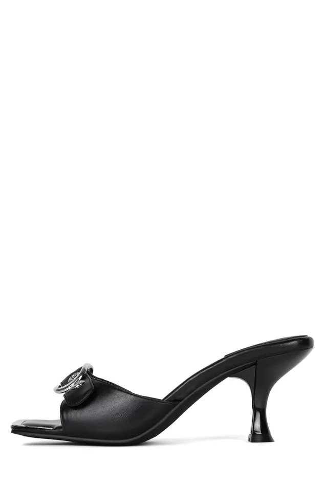Women Heel Jeffrey Campbell FASTENUP Red Silver