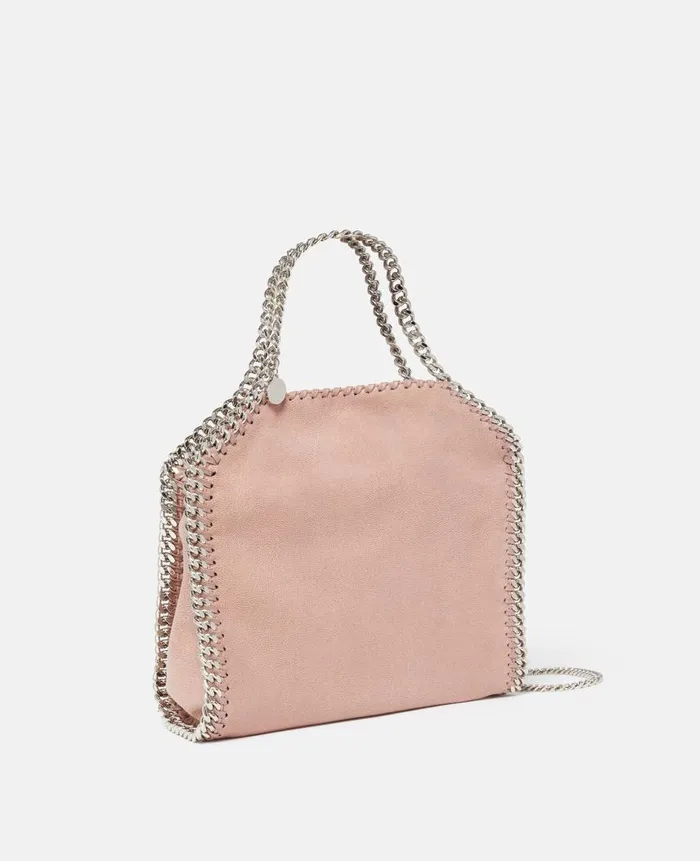 Women Iconic Falabella Stella McCartney Falabella Mini Tote Bag Peony Pink Women Iconic Falabella Stella McCartney Falabella Mini Tote Bag Peony Pink