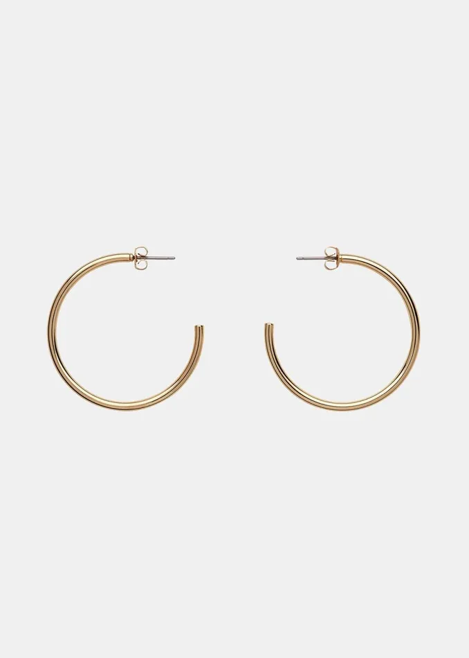 Women Jewellery Whistles Gold Large Classic Hoop Earring