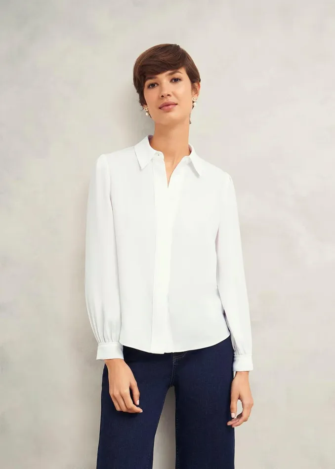 Women Jonie Shirt Ivory Hobbs Tops