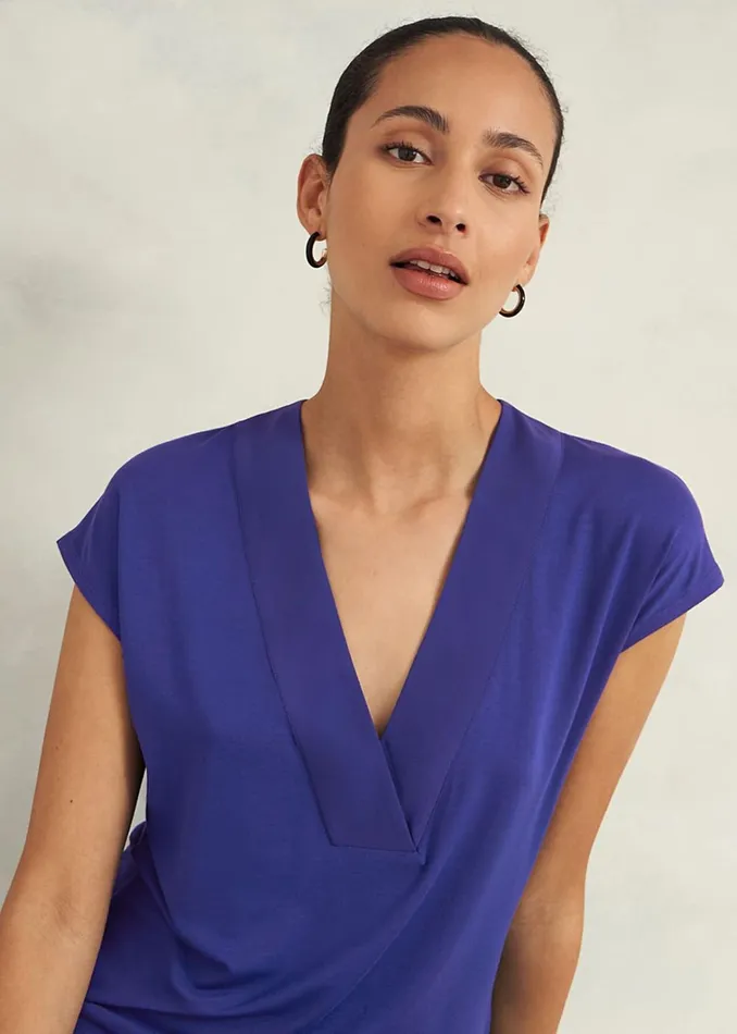 Women Jonie Top Shore Blue Hobbs Tops