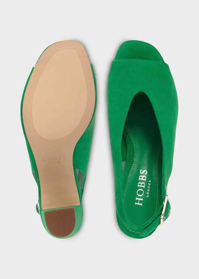 Women Kali Sandal Cilantro Green Hobbs Heels