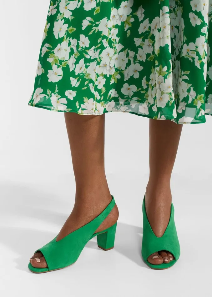 Women Kali Sandal Cilantro Green Hobbs Heels
