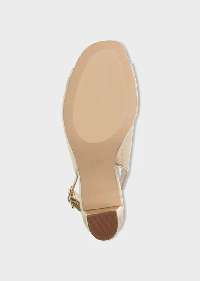 Women Kali Sandal Gold Hobbs Heels