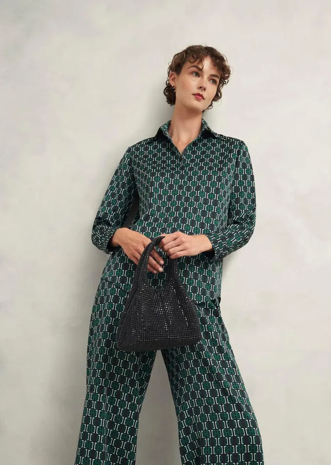 Women Kamala Jewelled Bag Black Hobbs Bags