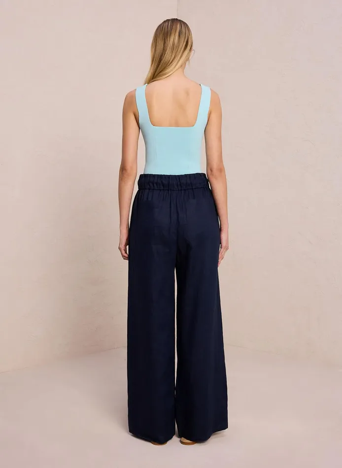 Women Knitwear ALC Jordana Knit Top Turquoise
