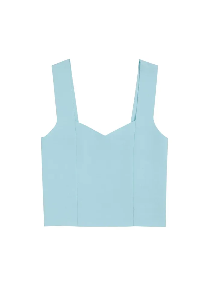 Women Knitwear ALC Jordana Knit Top Turquoise