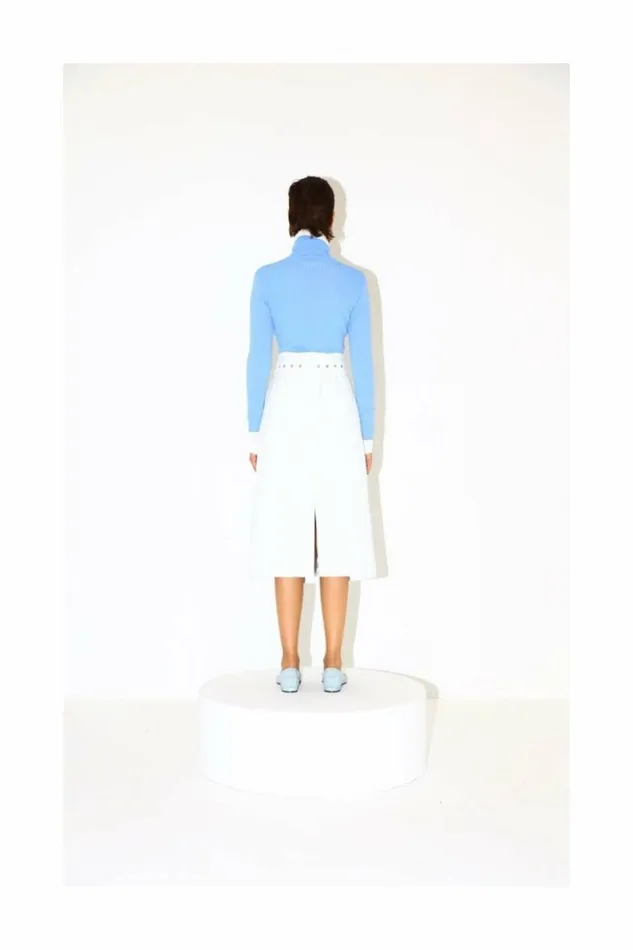 Women Knitwear DODO BAR OR Stacy Turtleneck Light Blue