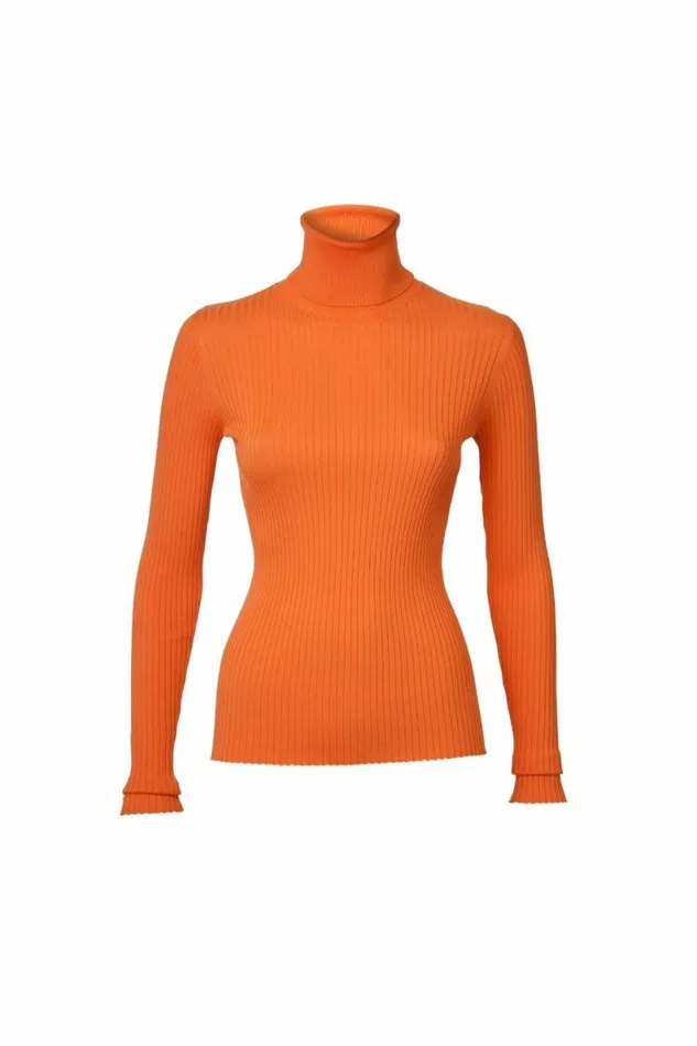 Women Knitwear DODO BAR OR Stacy Turtleneck Orange