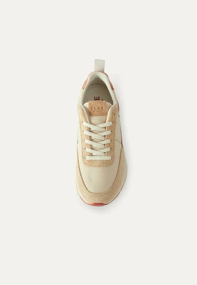 Women Laceup Trainers Sand Rust Poetry Fashion Footwear