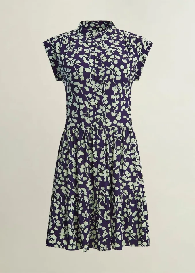 Women Layla Dress True Navy Green Hobbs Dresses and Jumpsuits