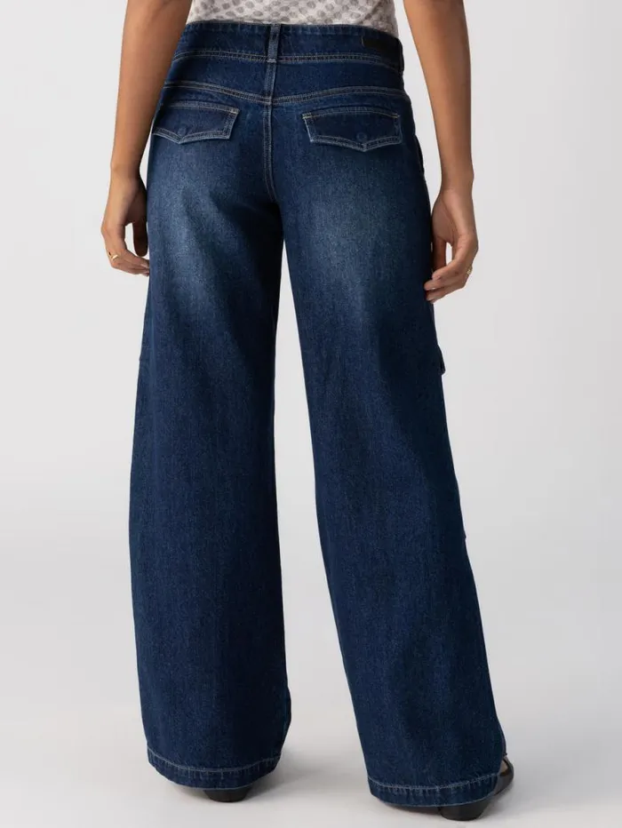 Women Level Up Standard Rise Cargo Pant Crescent Sanctuary Clothing Denim Women Level Up Standard Rise Cargo Pant Crescent Sanctuary Clothing Denim
