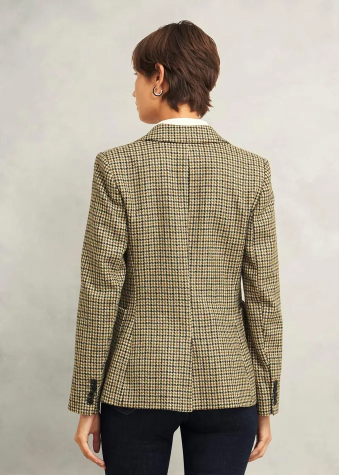 Women Lilla Wool Jacket Brown Multi Hobbs Coats and Jackets