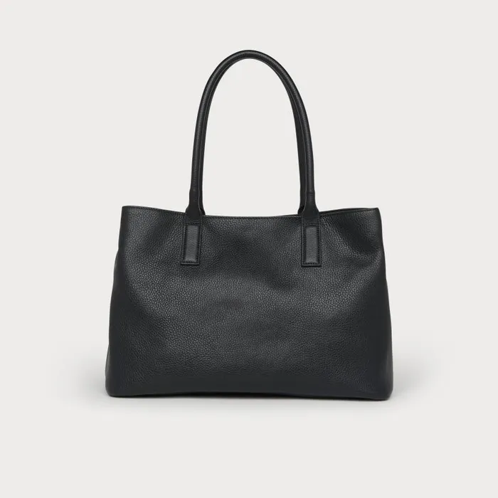Women Lillian Black Leather Tote Bag LKBennett Tote Bags Women Lillian Black Leather Tote Bag LKBennett Tote Bags