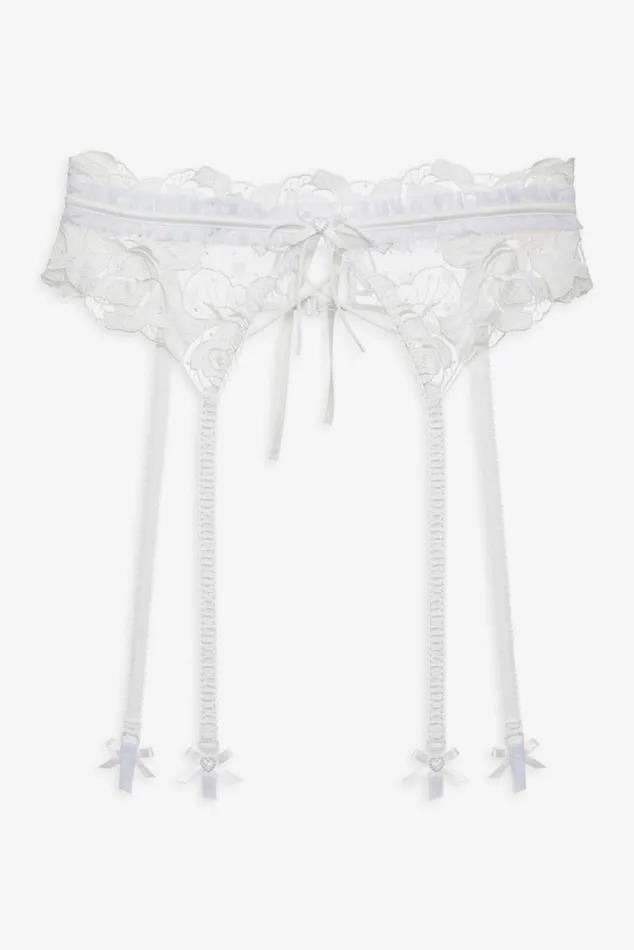 Women Lingerie For Love and Lemons Amore Garter Belt White Women Lingerie For Love and Lemons Amore Garter Belt White