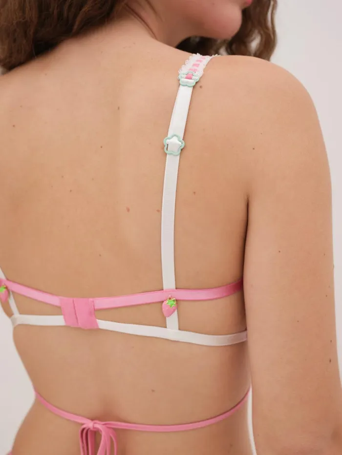 Women Lingerie For Love and Lemons Berry Patch Underwire Bra Pink Women Lingerie For Love and Lemons Berry Patch Underwire Bra Pink
