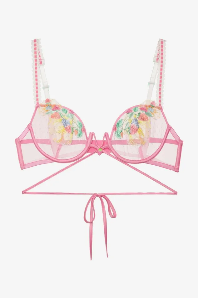 Women Lingerie For Love and Lemons Berry Patch Underwire Bra Pink Women Lingerie For Love and Lemons Berry Patch Underwire Bra Pink