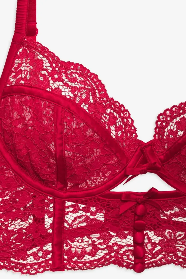Women Lingerie For Love and Lemons Creamsicle Lace Underwire Bra Red Women Lingerie For Love and Lemons Creamsicle Lace Underwire Bra Red