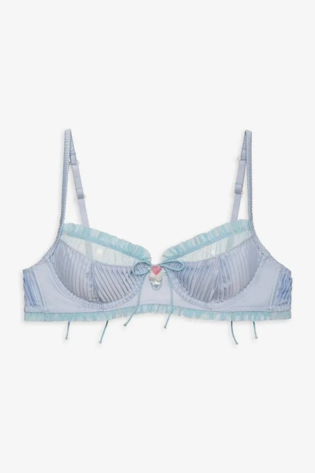 Women Lingerie For Love and Lemons Ellery Underwire Bra Blue Women Lingerie For Love and Lemons Ellery Underwire Bra Blue