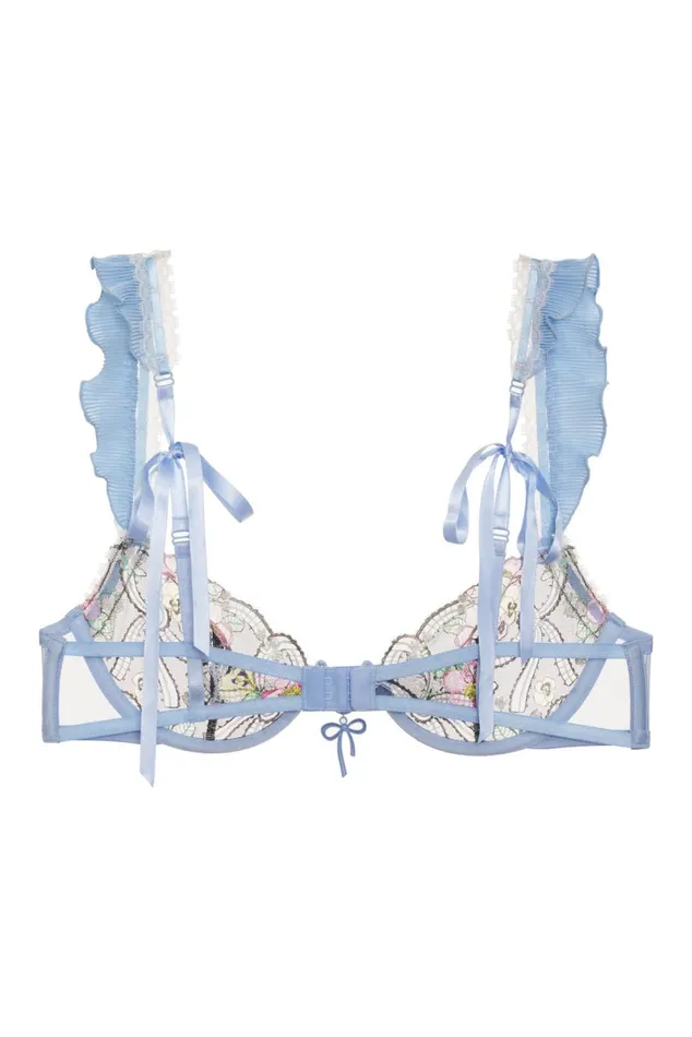 Women Lingerie For Love and Lemons Louise Underwire Bra Blue Women Lingerie For Love and Lemons Louise Underwire Bra Blue