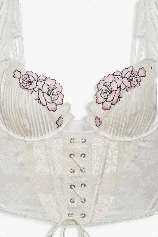 Women Lingerie For Love and Lemons Marit Bustier White Women Lingerie For Love and Lemons Marit Bustier White