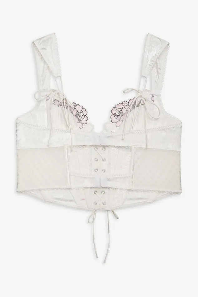 Women Lingerie For Love and Lemons Marit Bustier White Women Lingerie For Love and Lemons Marit Bustier White
