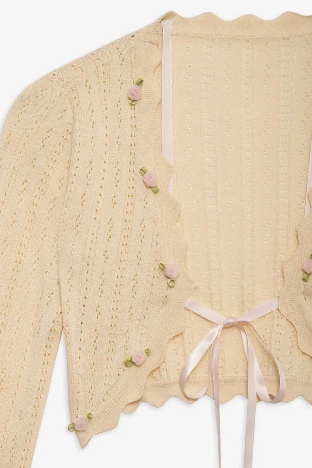 Women Lingerie For Love and Lemons Mydna Shrug Neutral Women Lingerie For Love and Lemons Mydna Shrug Neutral