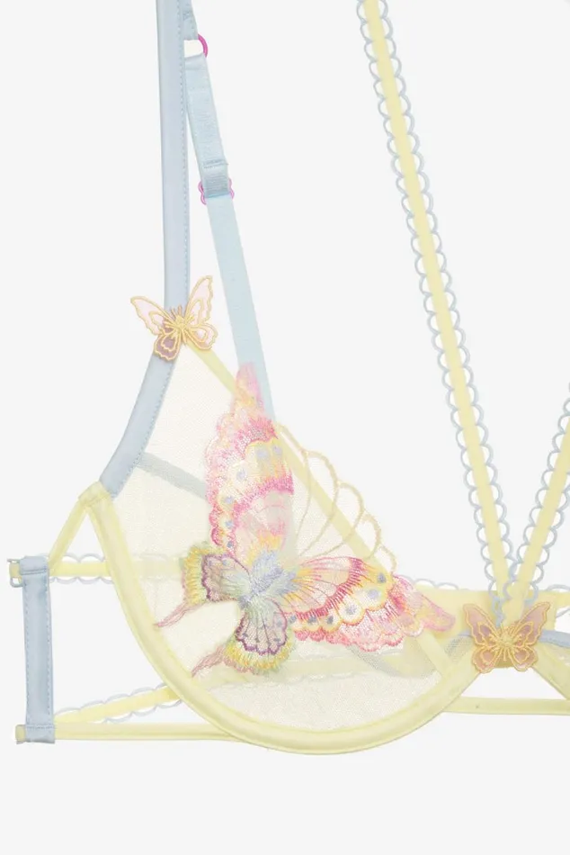 Women Lingerie For Love and Lemons Pastel Papillon Underwire Bra Yellow Women Lingerie For Love and Lemons Pastel Papillon Underwire Bra Yellow