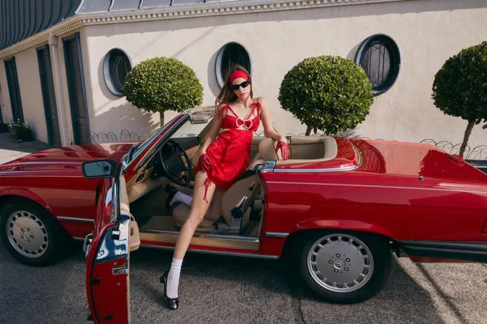 Women Lingerie For Love and Lemons Velma Slip Dress Red Women Lingerie For Love and Lemons Velma Slip Dress Red